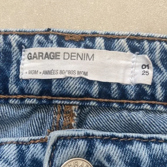 Euc Garage Denim 80s Mom Acid Wash Jeans - Picture 12 of 13